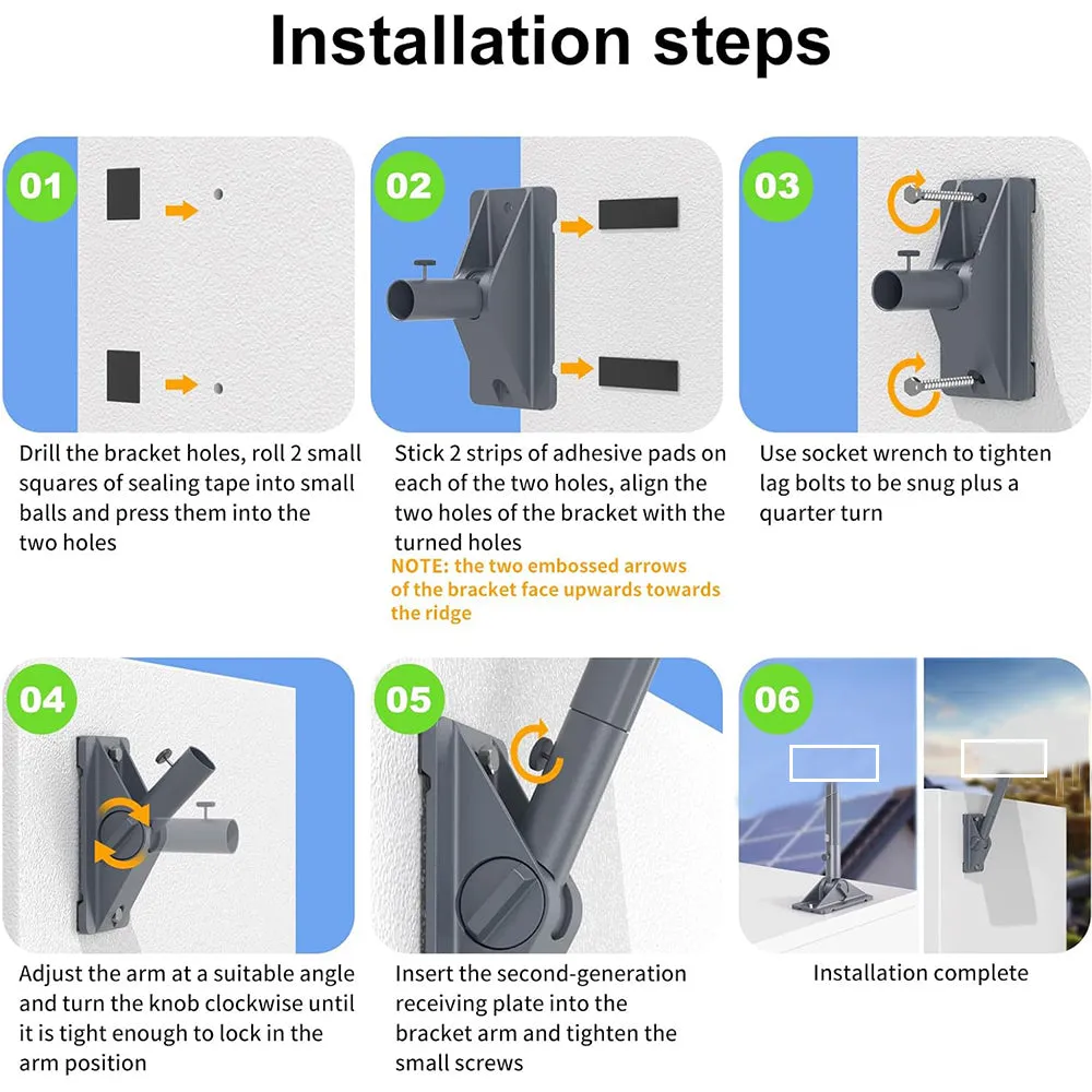 For Starlink Gen 2 Mount, Pivot Mount
