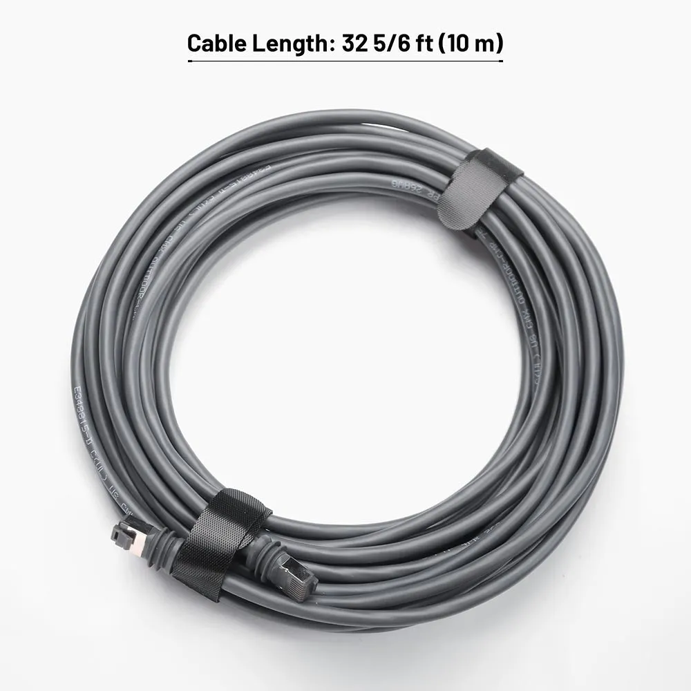For StarLink GEN3 Cable, For Starlink Ethernet Extension Cable Waterproof High Speed Cat 6 Ethernet Standard Replacement Long Cord for Satellite V3 Sata Internet Starlink Routing Network Kit