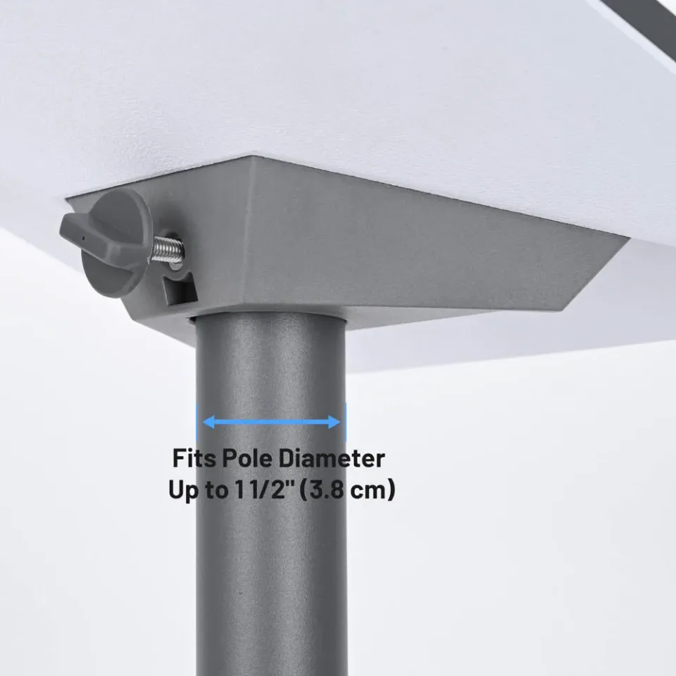 For Starlink Mini Pole Mount Dish Adapter up to D1 1/2 - Wanew Products