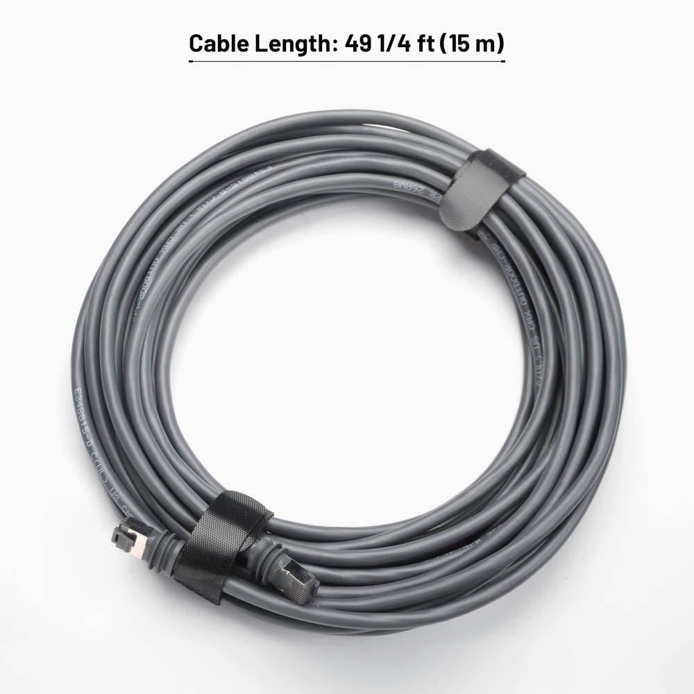 For StarLink GEN3 Cable, For Starlink Ethernet Extension Cable Waterproof High Speed Cat 6 Ethernet Standard Replacement Long Cord for Satellite V3 Sata Internet Starlink Routing Network Kit - tejoy
