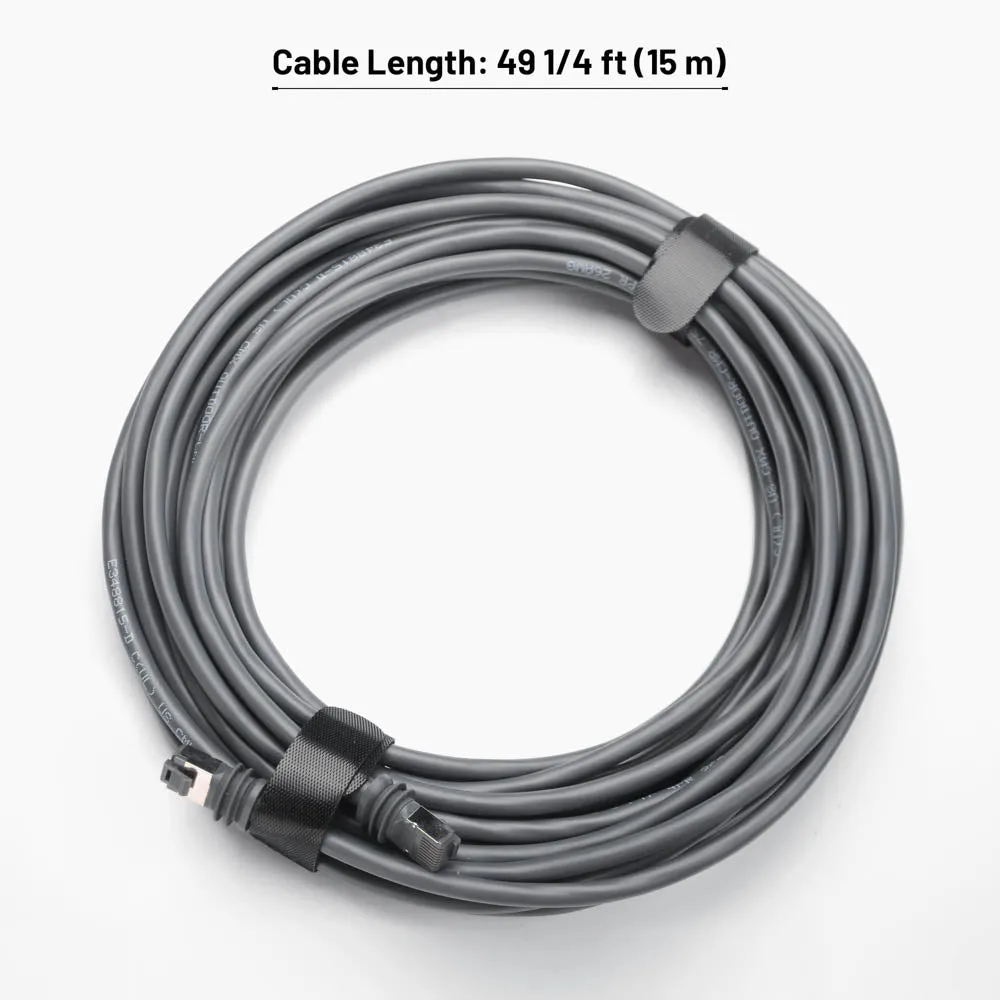 For StarLink GEN3 Cable, For Starlink Ethernet Extension Cable Waterproof High Speed Cat 6 Ethernet Standard Replacement Long Cord for Satellite V3 Sata Internet Starlink Routing Network Kit