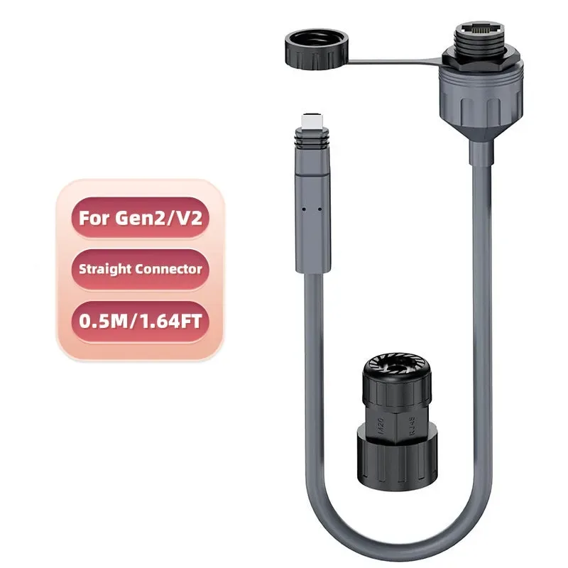 For Starlink Cable SPX to RJ45 Adapters, Starlink Ethernet Adapter for Star Link Gen 2 Dishy & Router with Waterproof Kits (Pair) - Wanew Products