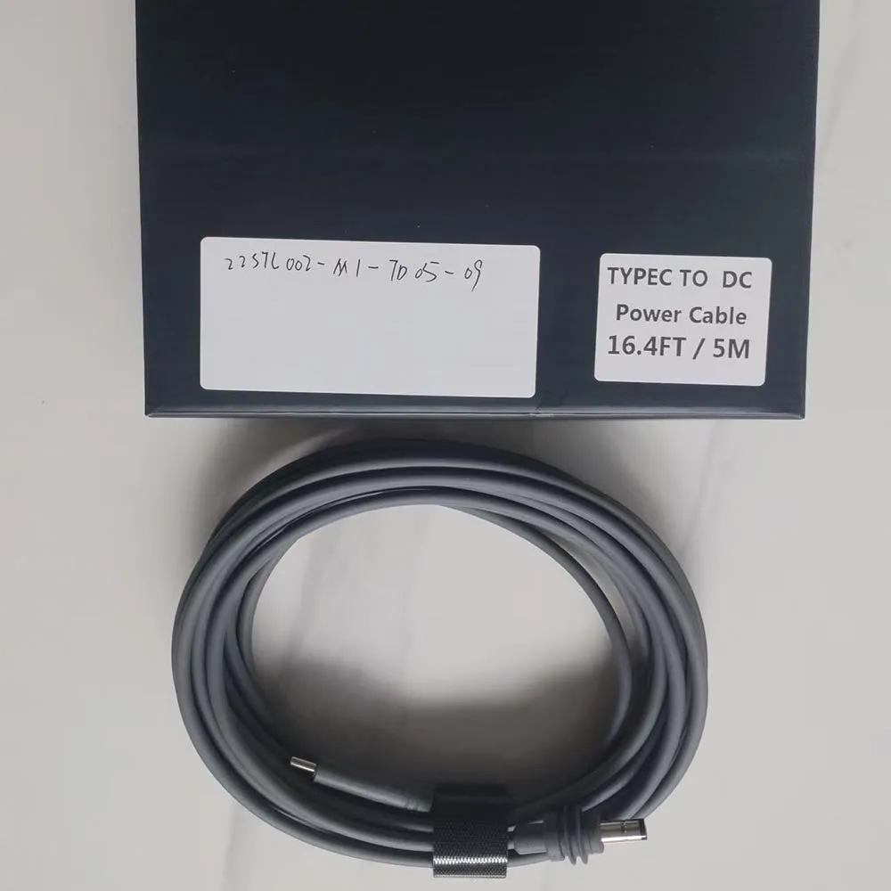 For Starlink Mini Cable, Starlink Mini USB C to DC Power Cable, Compatible with 100W+ Power Bank and PD Charger