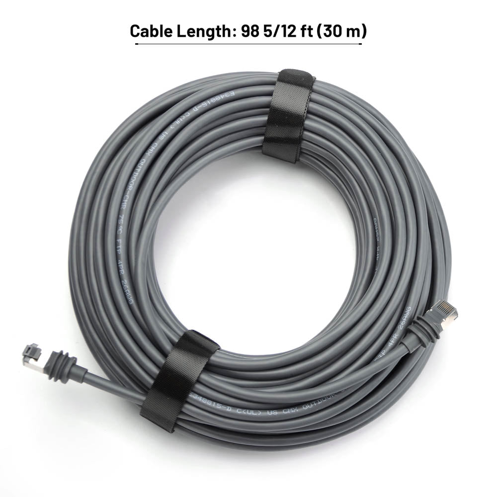 For StarLink GEN3 Cable, For Starlink Ethernet Extension Cable Waterproof High Speed Cat 6 Ethernet Standard Replacement Long Cord for Satellite V3 Sata Internet Starlink Routing Network Kit - tejoy