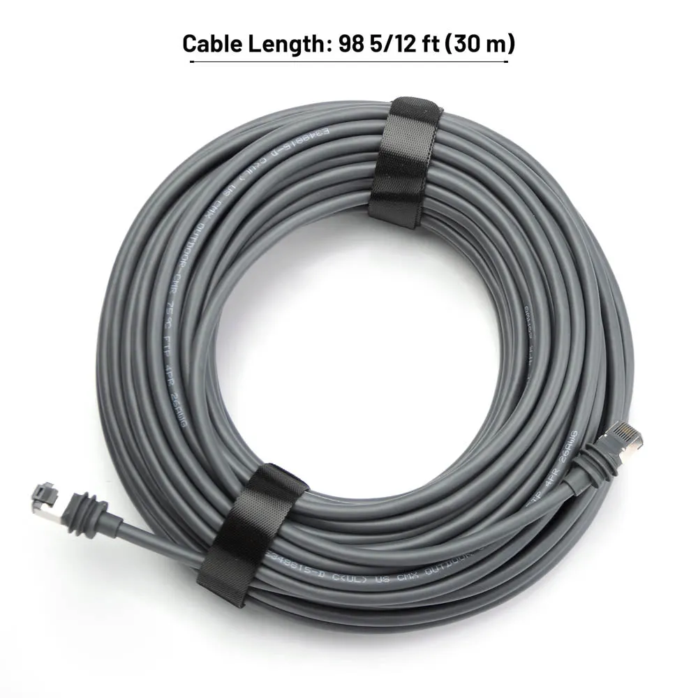 For StarLink GEN3 Cable, For Starlink Ethernet Extension Cable Waterproof High Speed Cat 6 Ethernet Standard Replacement Long Cord for Satellite V3 Sata Internet Starlink Routing Network Kit