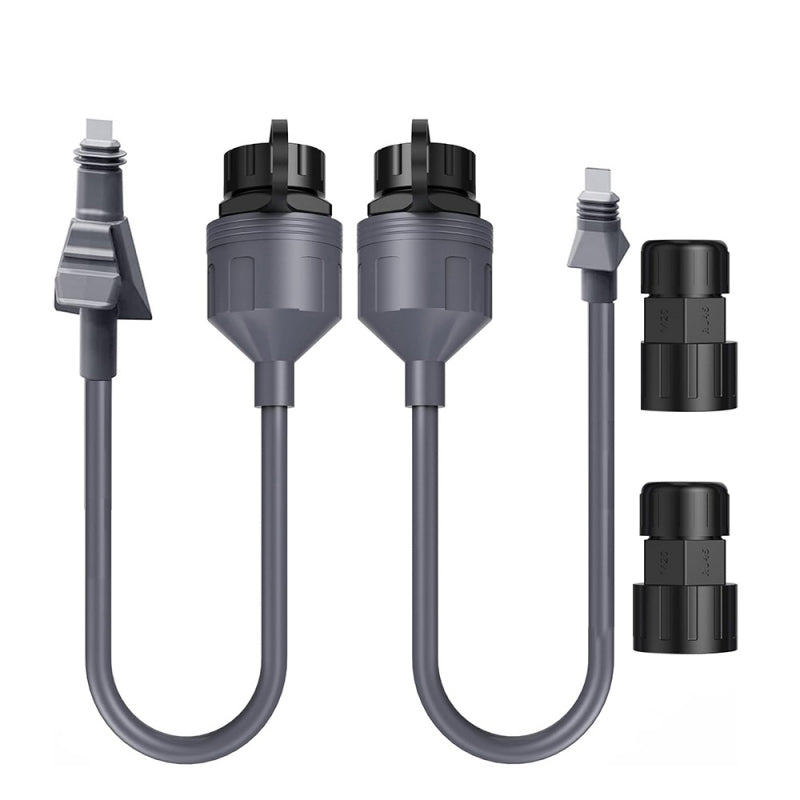 For Starlink Flat High Performance Extension to RJ45 Cable, Ethernet Adapter for Starlink Flat High Performance 22AWG, Waterproof SPX RJ45 Coupler with End Caps (2 Pack) - tejoy [sort:name]