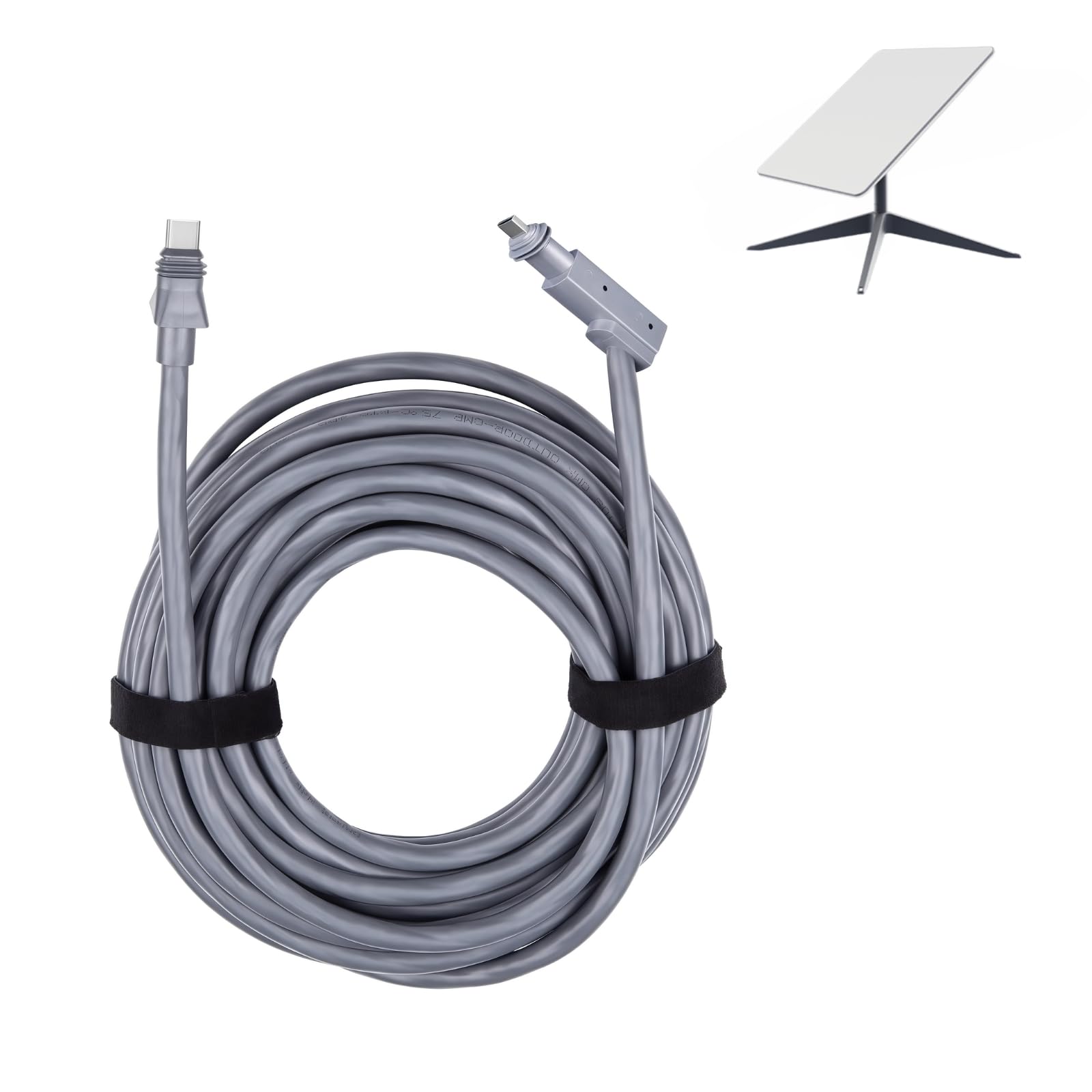 Cable for Starlink High Performance , Waterproof Connectors, Compatible with Starlink High Performance Antenna and Power Supply, Durable & Reliable for Commercial & Industrial Use - tejoy