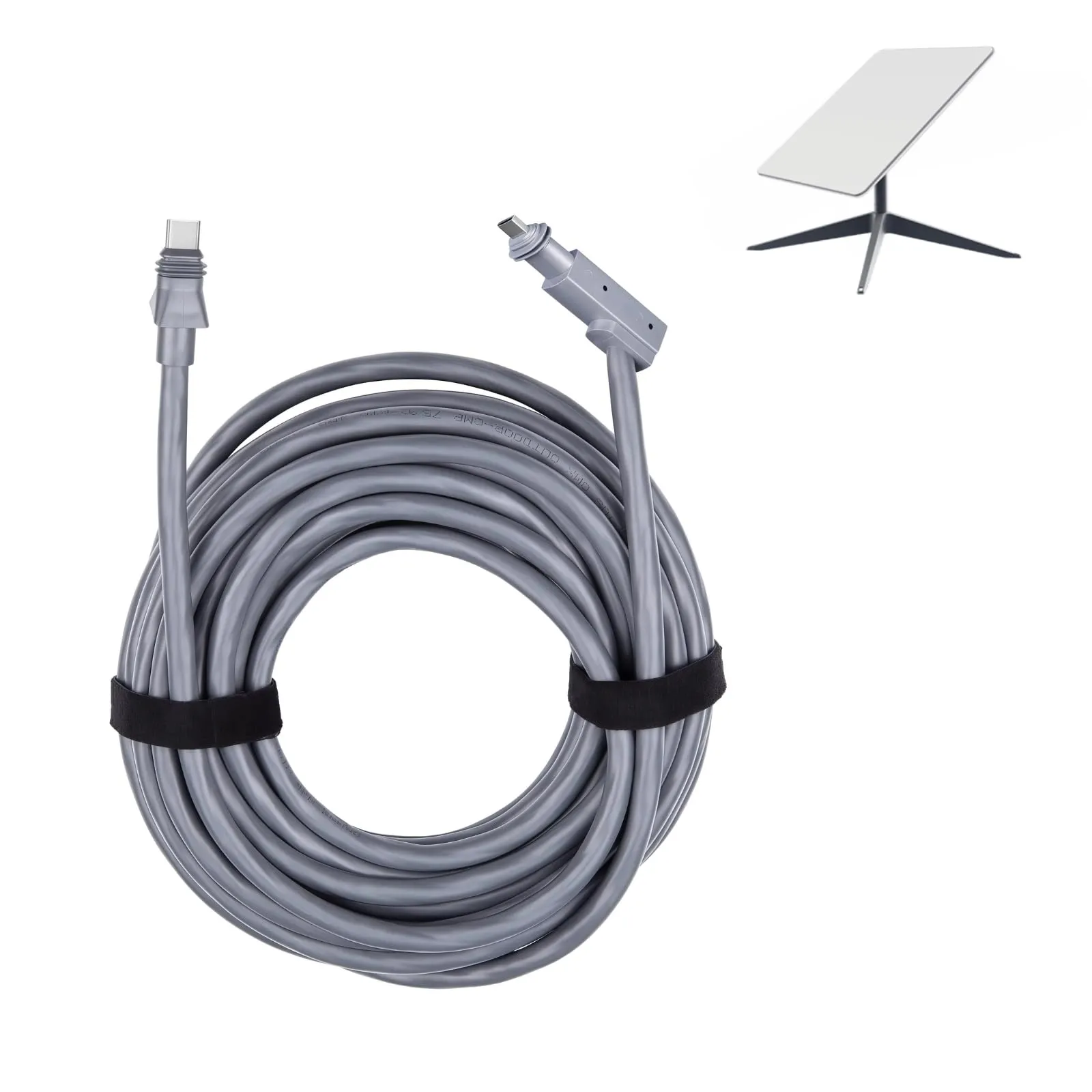 Cable for Starlink High Performance, Waterproof Connectors, Compatible with Starlink High Performance Antenna and Power Supply, Durable & Reliable for Commercial & Industrial Use