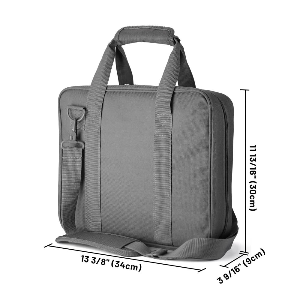 For Starlink Mini Carry Bag, Travel Shoulder Bag with Shoulder Strap for Starlink Mini Dish Kit, 600D Heavy Duty Oxford Cloth, Shockproof Portable Storage Briefcase Handbag for Outdoor, Camping, Sailing - tejoy