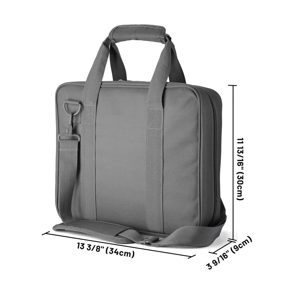 For Starlink Mini Carry Bag, Travel Shoulder Bag with Shoulder Strap for Starlink Mini Dish Kit, 600D Heavy Duty Oxford Cloth, Shockproof Portable Storage Briefcase Handbag for Outdoor, Camping, Sailing