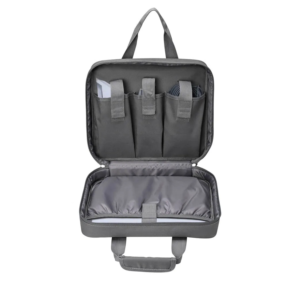 For Starlink Mini Carry Bag, Travel Shoulder Bag with Shoulder Strap for Starlink Mini Dish Kit, 600D Heavy Duty Oxford Cloth, Shockproof Portable Storage Briefcase Handbag for Outdoor, Camping, Sailing