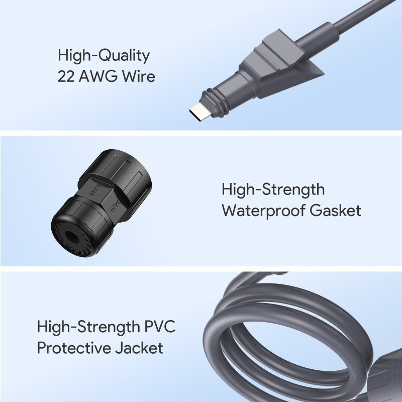 For Starlink Flat High Performance Extension to RJ45 Cable, Ethernet Adapter for Starlink Flat High Performance 22AWG, Waterproof SPX RJ45 Coupler with End Caps (2 Pack) - tejoy
