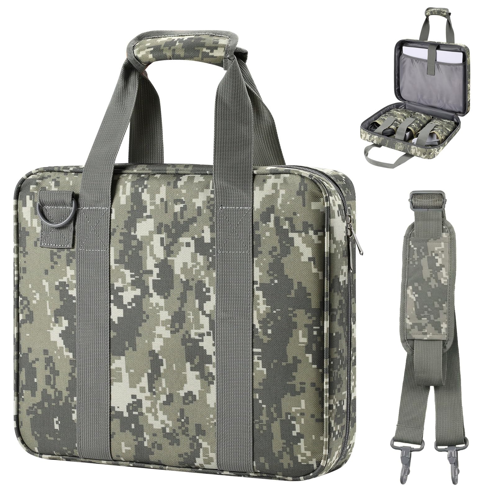 For Starlink Mini Carry Bag, Travel Shoulder Bag with Shoulder Strap for Starlink Mini Dish Kit, 600D Heavy Duty Oxford Cloth, Shockproof Portable Storage Briefcase Handbag for Outdoor, Camping, Sailing - tejoy