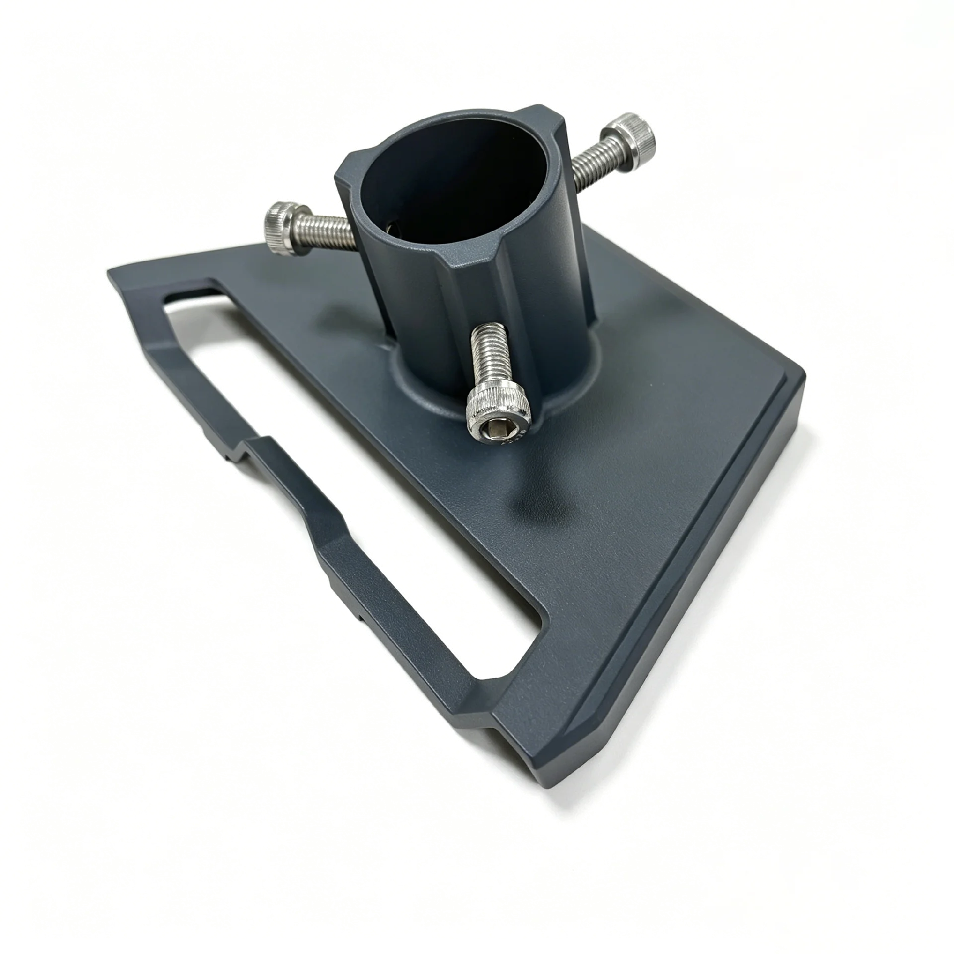 Pipe Mount Adapter for Starlink Gen 3, Heavy Duty Aluminum Alloy Pole Mount Kit for V3 Dish, Roof & Wall Installation