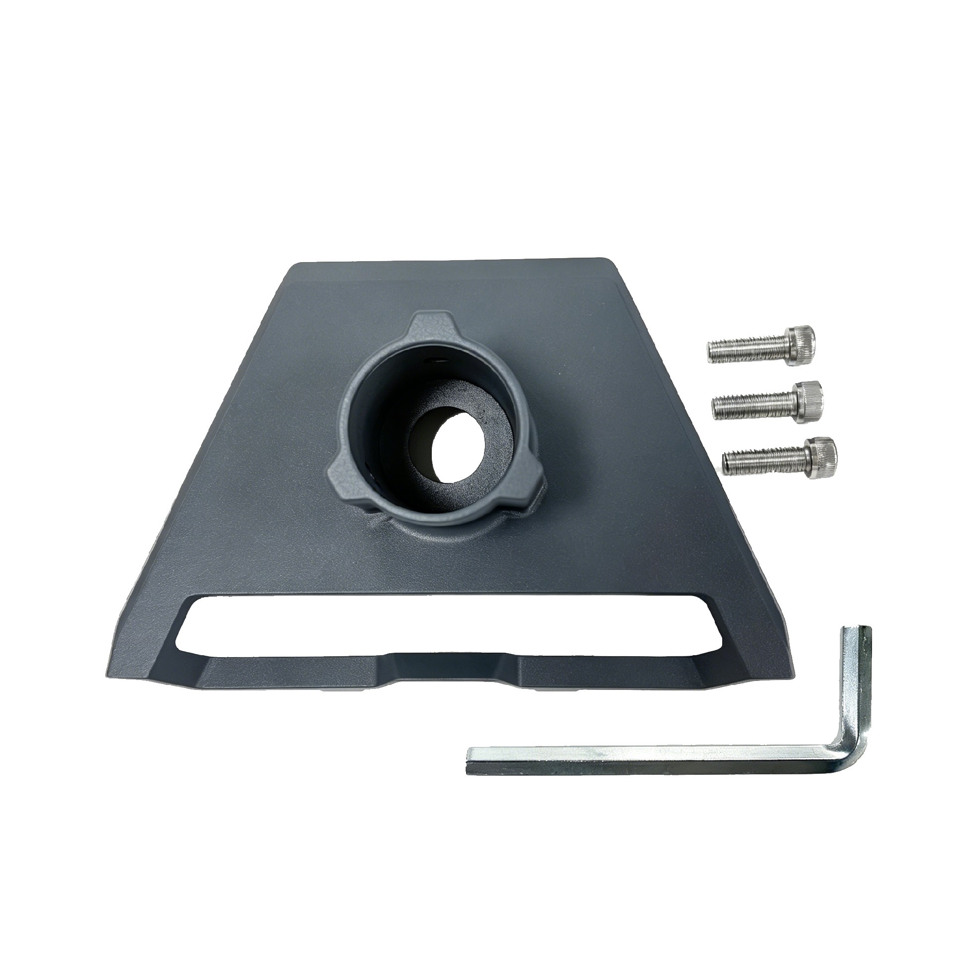 Pipe Mount Adapter for Starlink Gen 3, Heavy Duty Aluminum Alloy Pole Mount Kit for V3 Dish, Roof & Wall Installation - tejoy [sort:name]